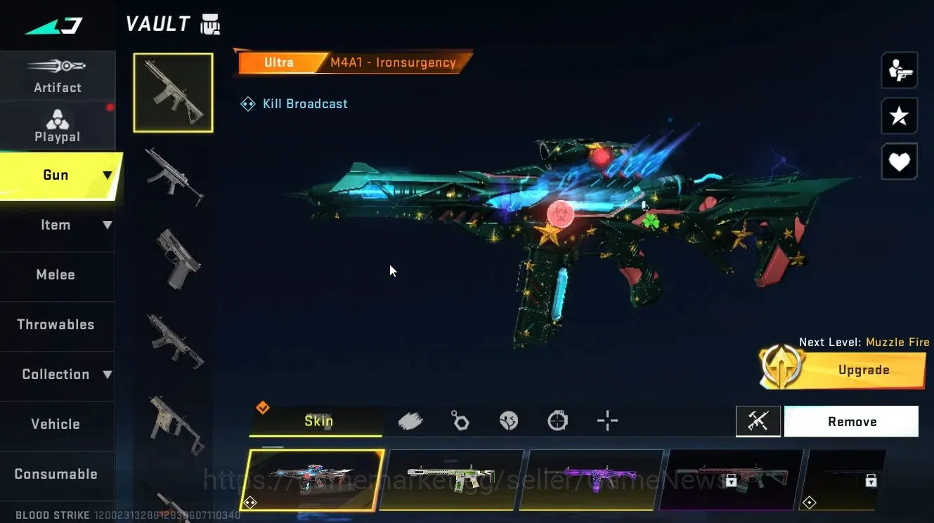 Blood Strike Accounts Collab Skin ASIA|ETERNAL (ZERO-Odashadow)|Collab 10