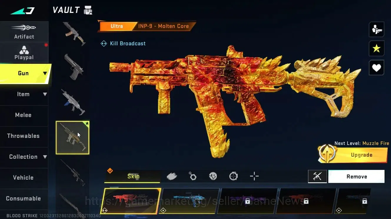 Blood Strike Accounts Collab Skin ASIA|ETERNAL (ZERO-Odashadow)|Collab 12