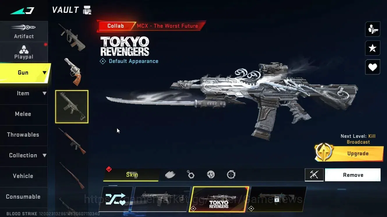 Blood Strike Accounts Collab Skin ASIA|ETERNAL (ZERO-Odashadow)|Collab 14