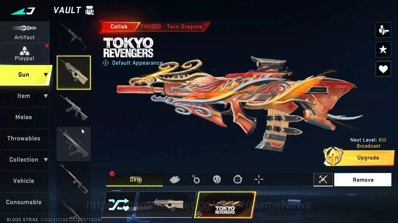 Blood Strike Accounts Collab Skin ASIA|ETERNAL (ZERO-Odashadow)|Collab 16