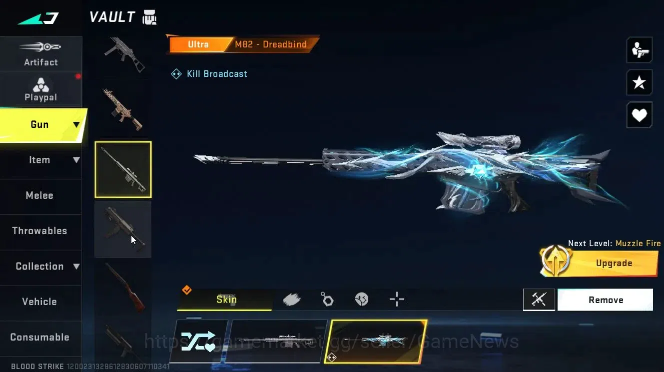 Blood Strike Accounts Collab Skin ASIA|ETERNAL (ZERO-Odashadow)|Collab 18