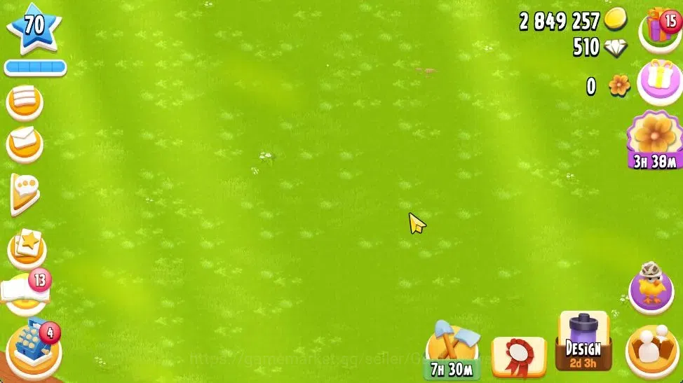 Hay Day Accounts Lvl 70 | Silo Storage 1050 + Barn Storage 3050 + 2 image 5