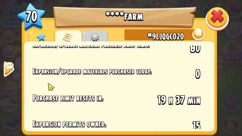Hay Day Accounts Lvl 70 | Silo Storage 1050 + Barn Storage 3050 + 2 image 8