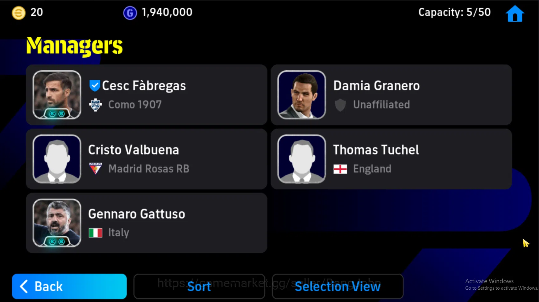 eFootball Accounts power 3124 | pelle epic | diouf epic | orkun showt image 3