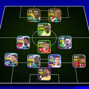 eFootball Legends & Iconic Players power 3124 | pelle epic | diouf epic | orkun showt image 1