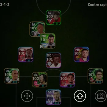 eFootball Accounts High-End Mobile|PW 3201 double péle |roberto carlos|odoo|kaka|hadj dhyouf|barca and arcenal pack