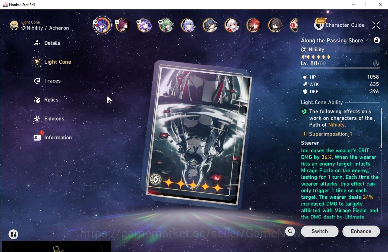 Honkai Star Rail Accounts ASIA|TL 70 |12 Limited|[Acheron,HuoHuo,Yunli+Sign] image 4