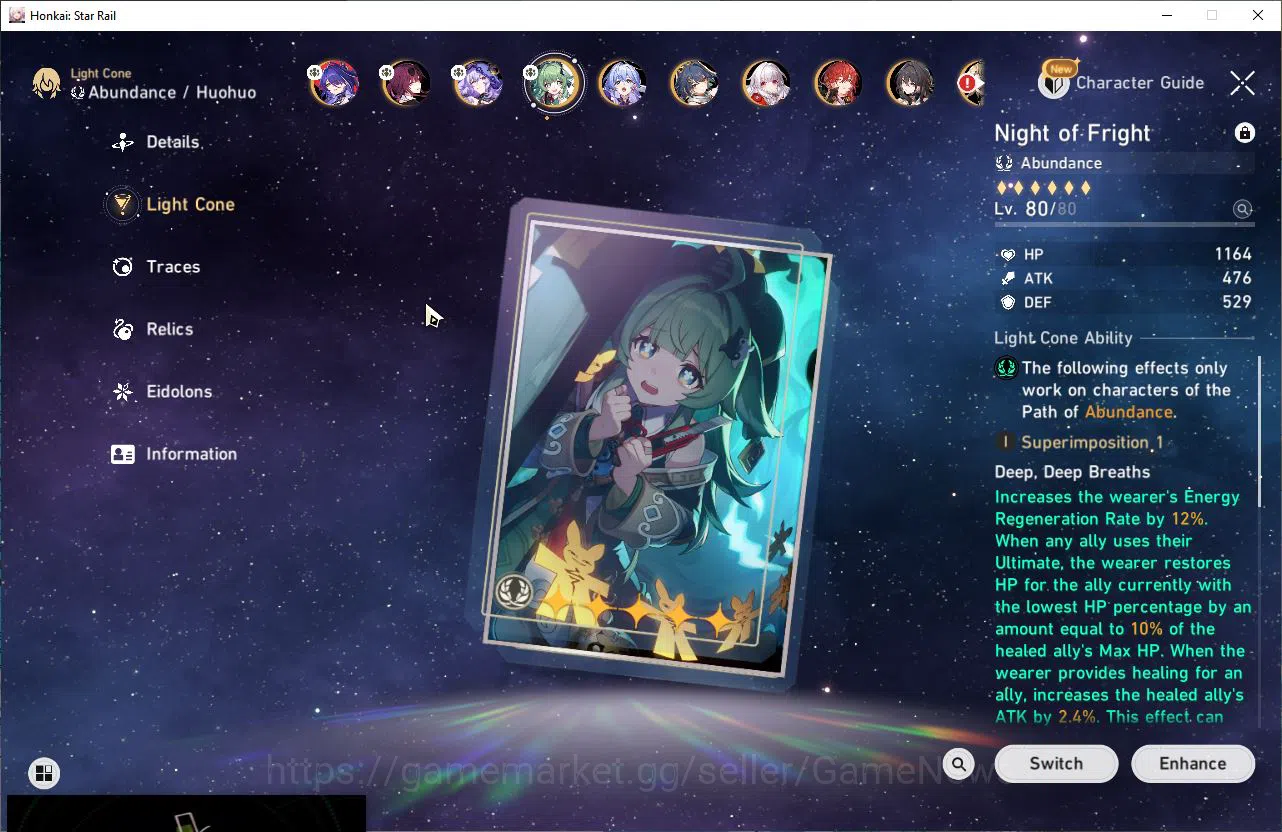 Honkai Star Rail Accounts ASIA|TL 70 |12 Limited|[Acheron,HuoHuo,Yunli+Sign] image 5