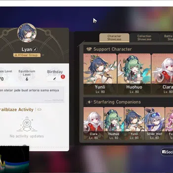 Honkai Star Rail End Game ASIA|TL 70 |12 Limited|[Acheron,HuoHuo,Yunli+Sign] image 1