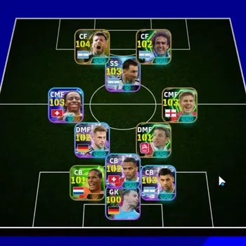 eFootball Accounts Legends & Iconic Players Android|10 Show Time Mohamed Salah,Johan Mazambi,Cristian Romero|5 Epic Sergio