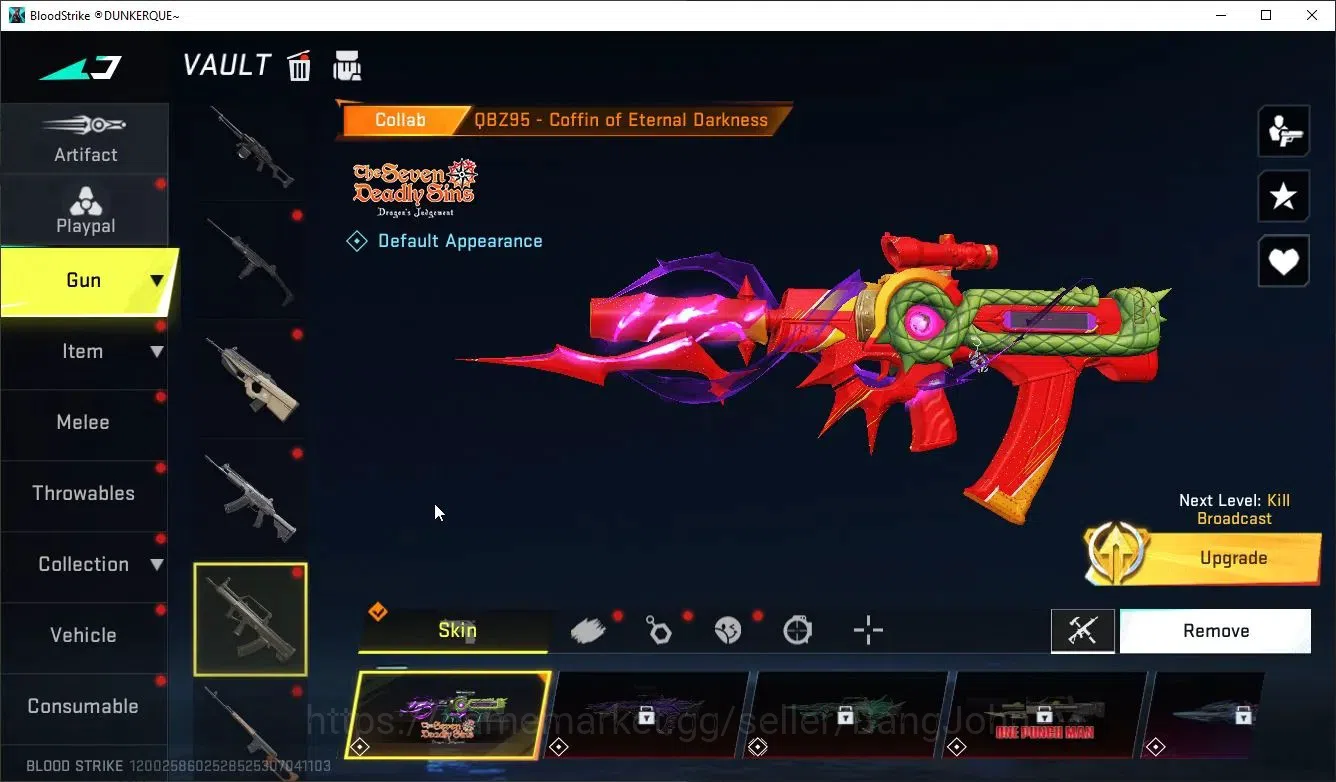 Blood Strike Accounts ASIA |Eternal:DesertEagle|5 Collab[7DS&TR]|3 Ultra image 9