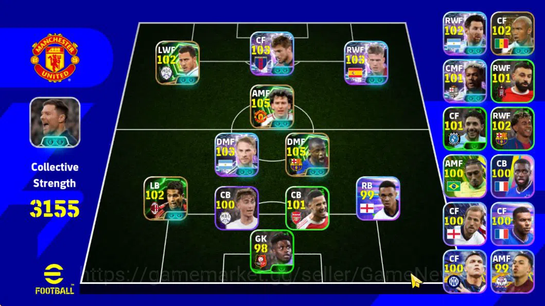 Mobile|YayaTaoure(Phenom Pass),Bryan Robson(Blitz Curler,Vision Pass),Dani Olmo(Phenom Pass),Etc|TakeEmail(EF1504) eFootball Starter Mobile|YayaTaoure(Phenom Pass),Bryan Robson(Blitz image 1