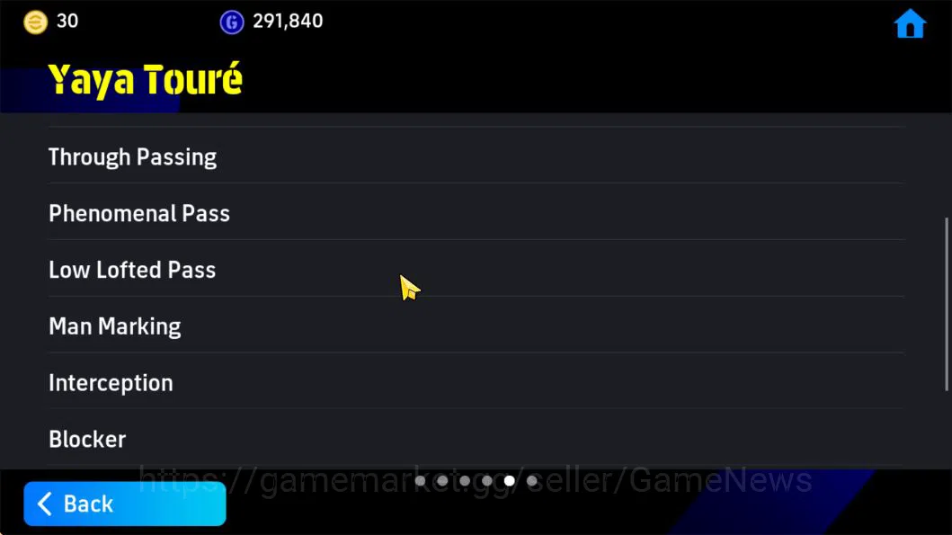 eFootball Accounts Starter Mobile|YayaTaoure(Phenom Pass),Bryan Robson(Blitz Curler,Vision Pass),Dani Olmo(Phenom 7
