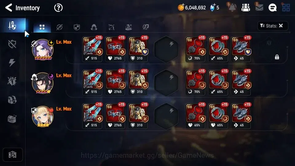 Epic Seven Accounts Starter GLOBAL Unverif|New Era|Starter|2 ML (Salome,Last Rider Krau)+Tenebria,Eda|2K Stigma|Stove|Check 9