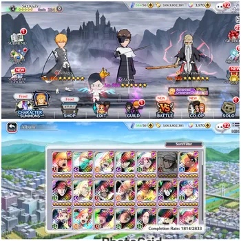Bleach: Brave Souls Accounts Max Transcendence #BBS217: GOOD ACC!! [GLOBAL] BP ALL 3,4M | ALL NEW TYBW (-Rukia), ANNIV 10