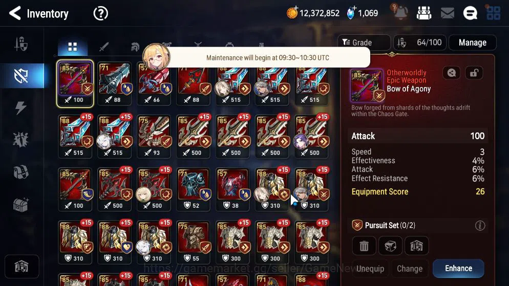 Epic Seven Accounts GLOBAL UNVERIF|New Era|5 ML(Salome,SOT Snow,Har Se image 9