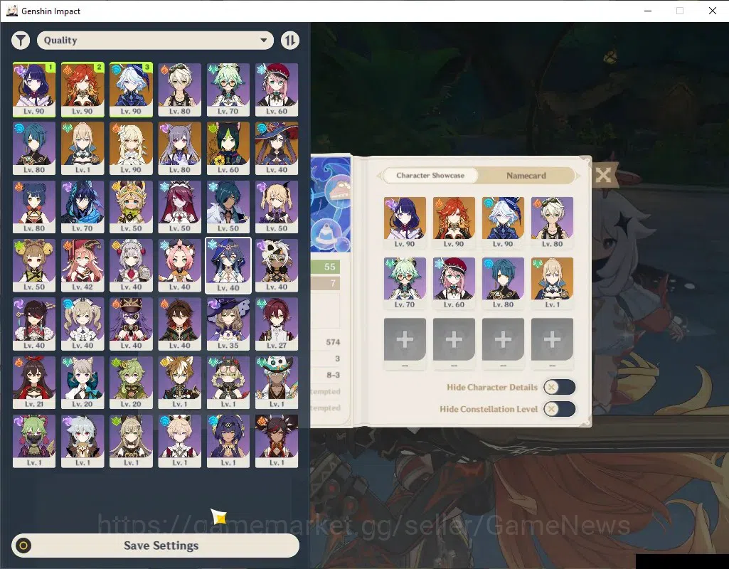 Genshin Impact Accounts ASIA|AR 55|Rate ON|3 Archons [Furina,Mavuika,Raide image 1
