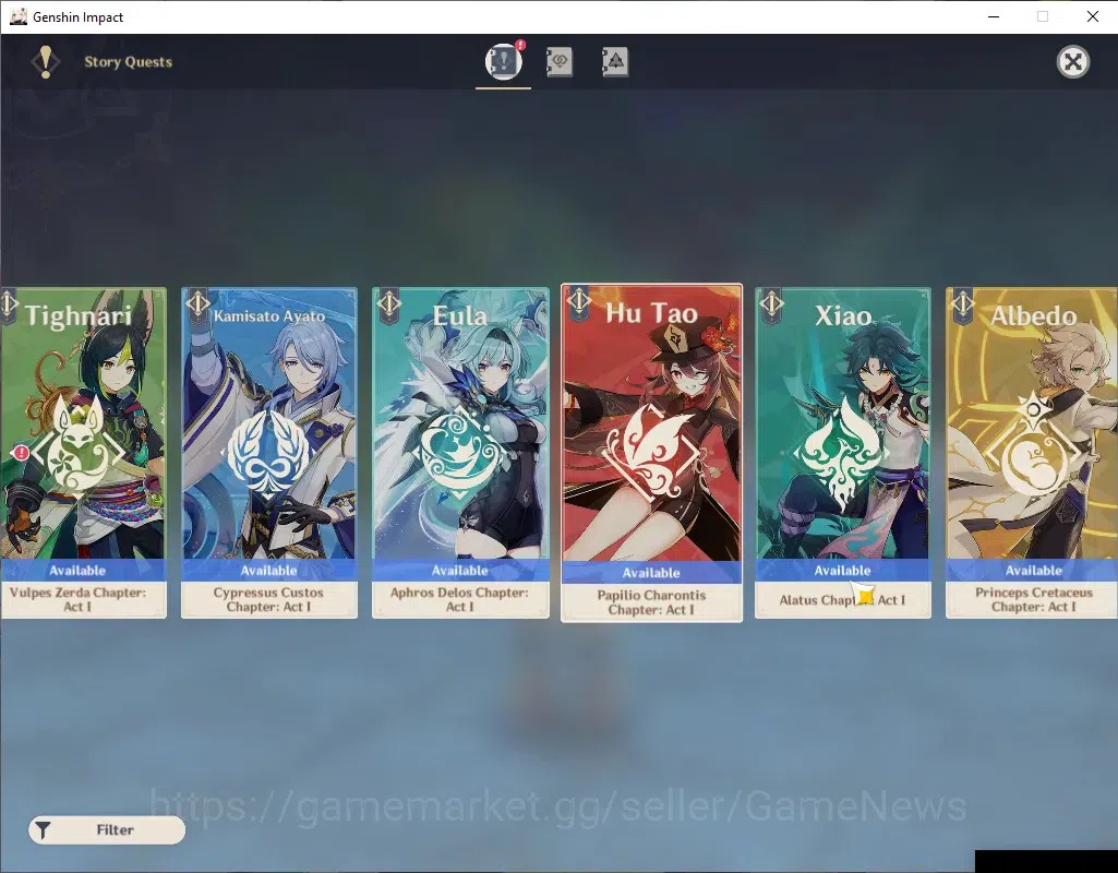 Genshin Impact Accounts ASIA|AR 55|Rate ON|3 Archons [Furina,Mavuika,Raide image 17