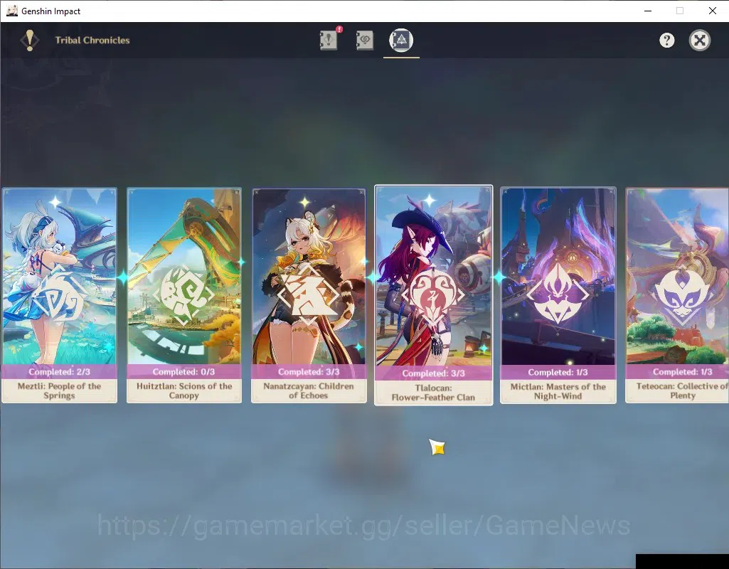 Genshin Impact Accounts ASIA|AR 55|Rate ON|3 Archons [Furina,Mavuika,Raide image 19
