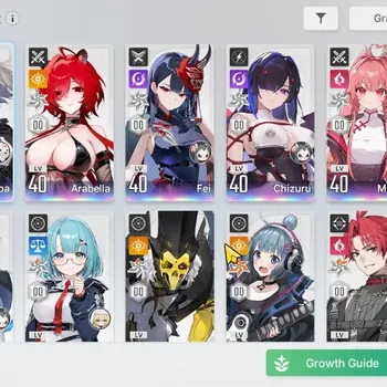 Chaos Zero Nightmare Accounts GLOBAL|Lv 32|5 SSR|Arabella,Renoa,Fei,Chizuru,Mei Lin|Owen M5,Mika M1,Cassius M1,Nia M5,Lucas