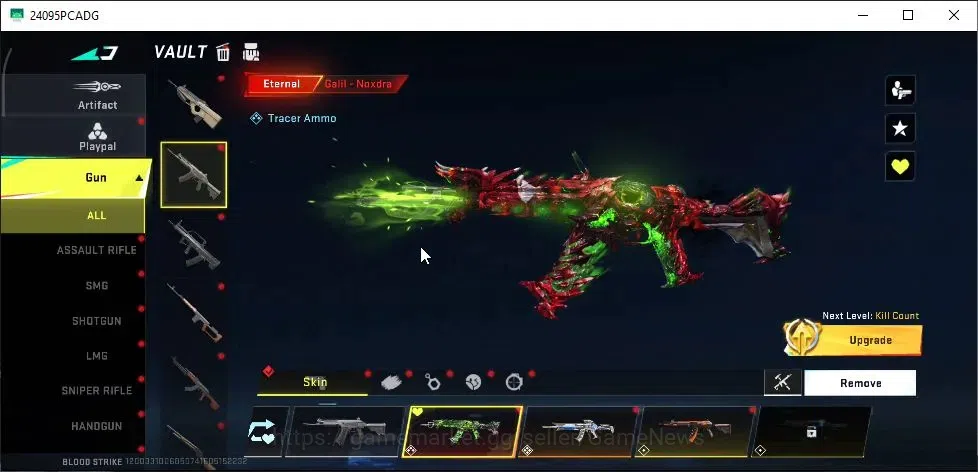 Blood Strike Accounts ASIA|EVO AUG-RIPTIDE +3 ETERNAL[ZERO,M700,Galil] + image 11