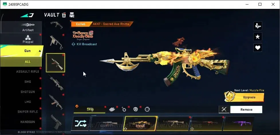 Blood Strike Accounts ASIA|EVO AUG-RIPTIDE +3 ETERNAL[ZERO,M700,Galil] + image 12