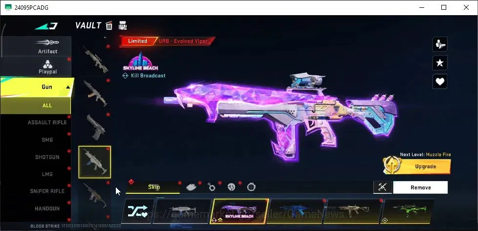 Blood Strike Accounts ASIA|EVO AUG-RIPTIDE +3 ETERNAL[ZERO,M700,Galil] + image 13