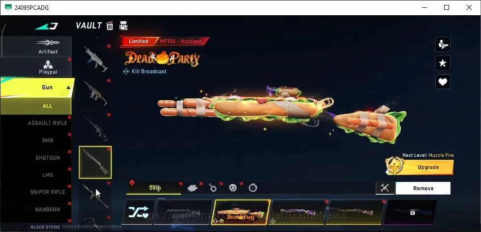 Blood Strike Accounts ASIA|EVO AUG-RIPTIDE +3 ETERNAL[ZERO,M700,Galil] + image 14