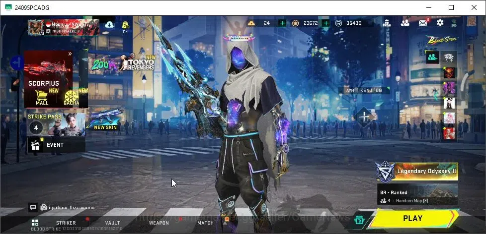 Blood Strike Accounts ASIA|EVO AUG-RIPTIDE +3 ETERNAL[ZERO,M700,Galil] + image 2