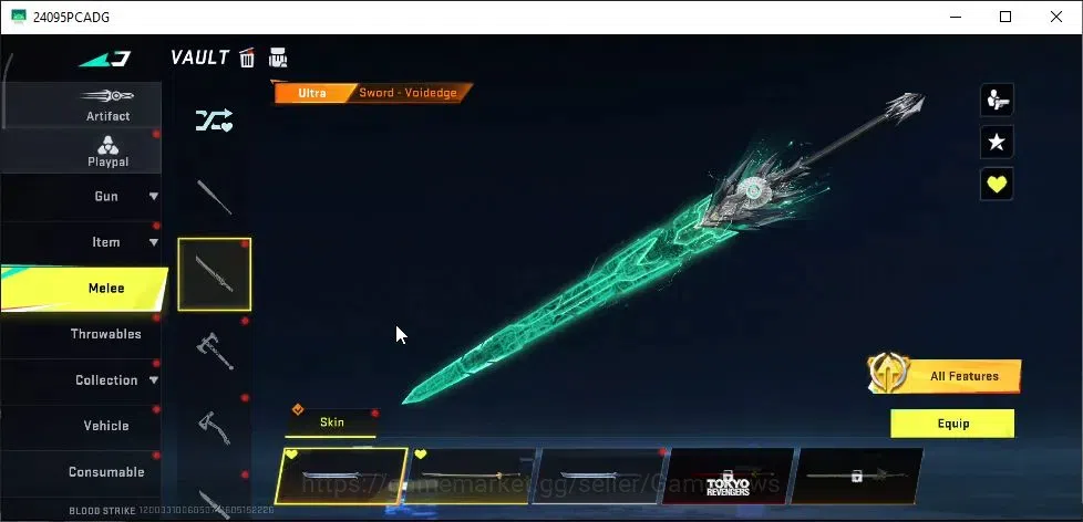 Blood Strike Accounts ASIA|EVO AUG-RIPTIDE +3 ETERNAL[ZERO,M700,Galil] + image 4