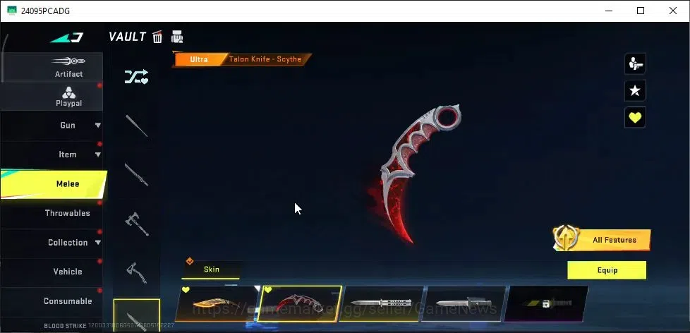 Blood Strike Accounts ASIA|EVO AUG-RIPTIDE +3 ETERNAL[ZERO,M700,Galil] + image 7