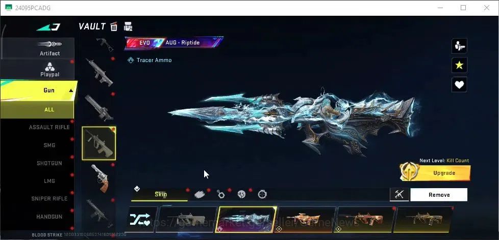 Blood Strike Accounts ASIA|EVO AUG-RIPTIDE +3 ETERNAL[ZERO,M700,Galil] + image 8