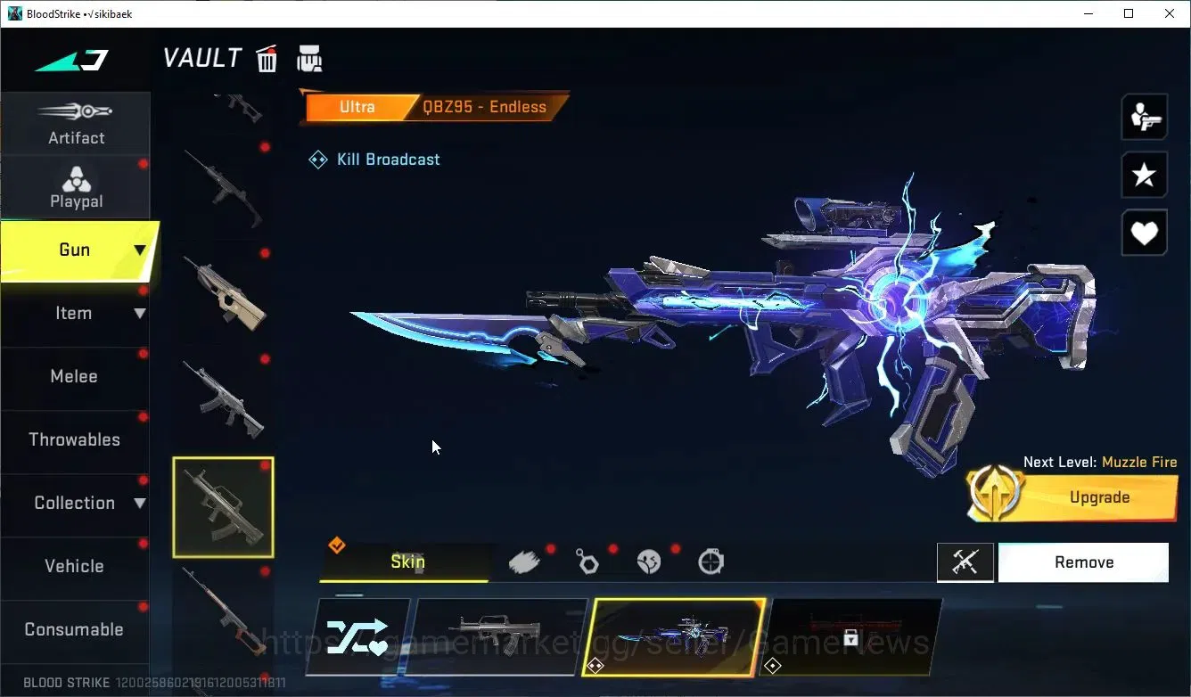 Blood Strike Accounts ASIA|7 ULTRA[Enforcer,JET,ZERO,AK47,URB,INP-9,QBZ9 image 11