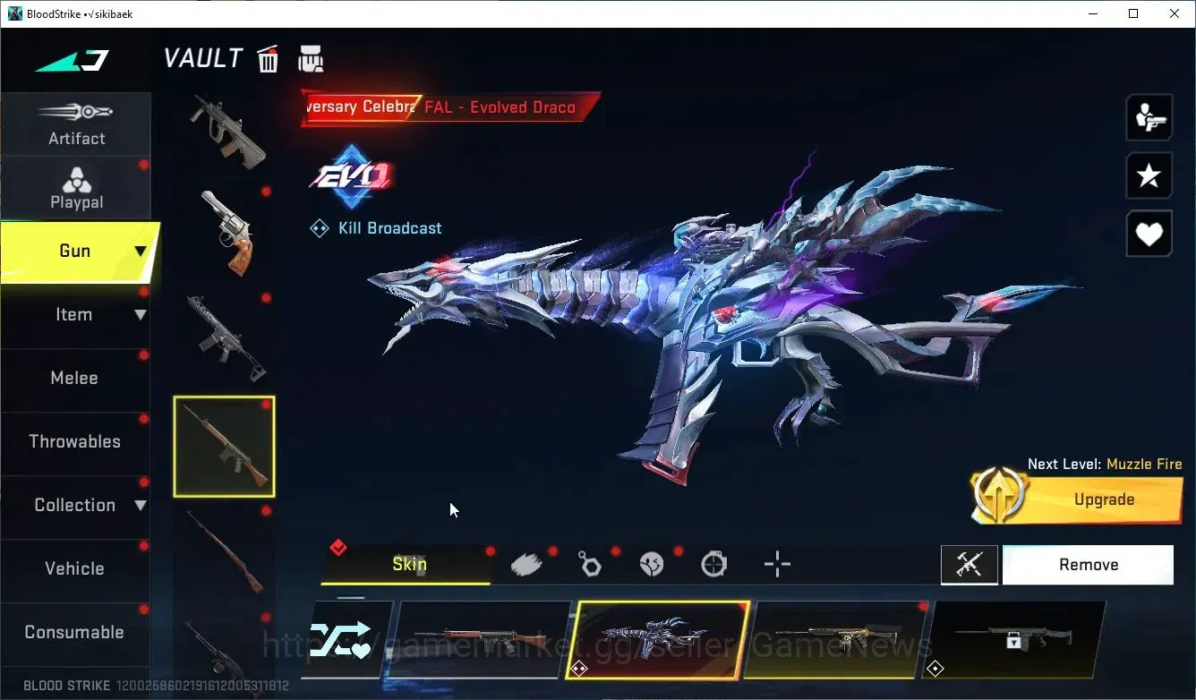 Blood Strike Accounts ASIA|7 ULTRA[Enforcer,JET,ZERO,AK47,URB,INP-9,QBZ9 image 14