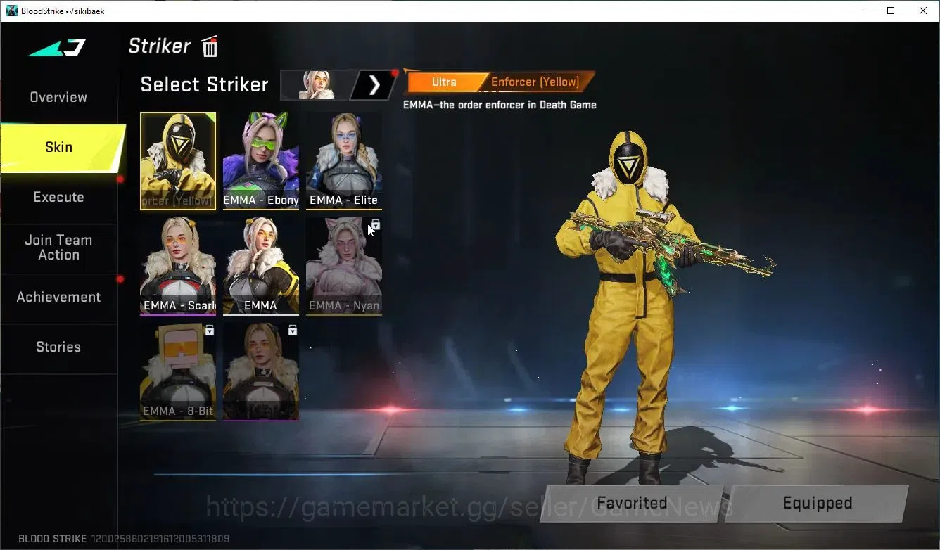 Blood Strike Accounts ASIA|7 ULTRA[Enforcer,JET,ZERO,AK47,URB,INP-9,QBZ9 image 4