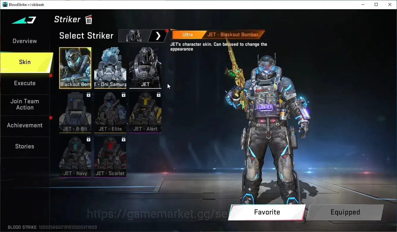 Blood Strike Accounts ASIA|7 ULTRA[Enforcer,JET,ZERO,AK47,URB,INP-9,QBZ9 image 5