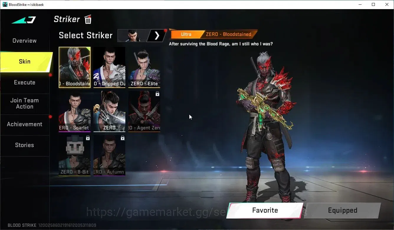 Blood Strike Accounts ASIA|7 ULTRA[Enforcer,JET,ZERO,AK47,URB,INP-9,QBZ9 image 6