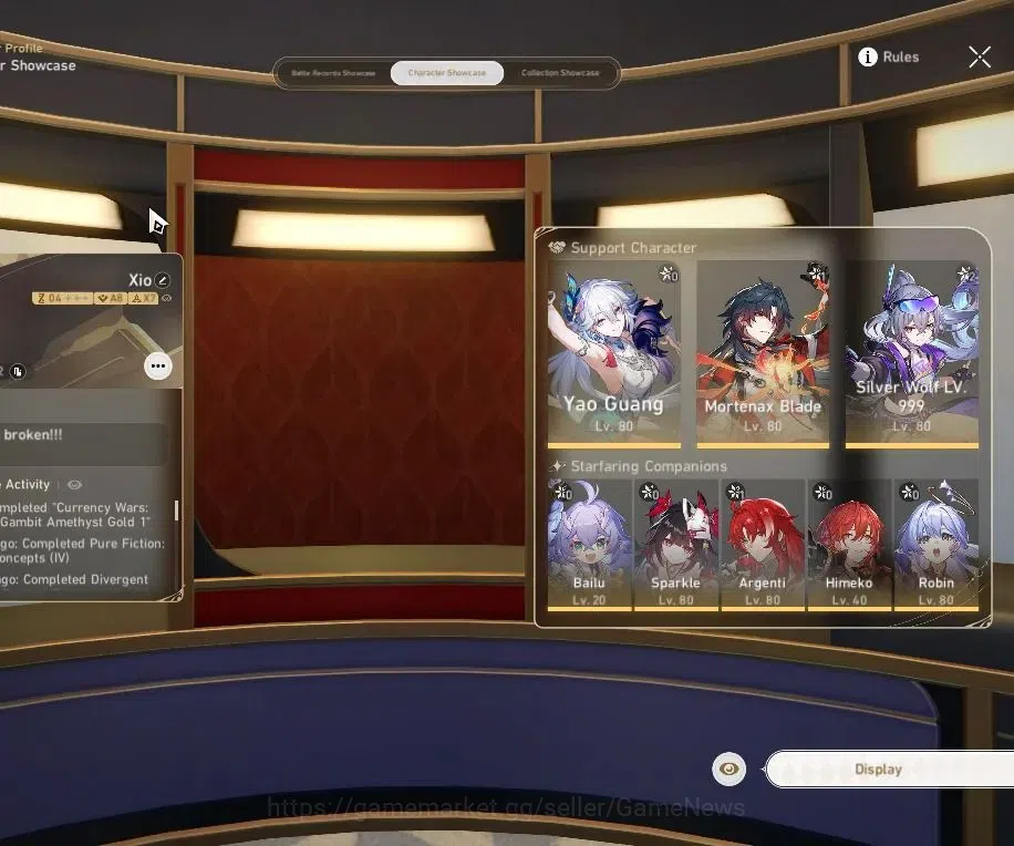 Honkai Star Rail Accounts AMERICA|TL 66|7 Limited|[(Mortenax Blade,SW999,Yao image 2