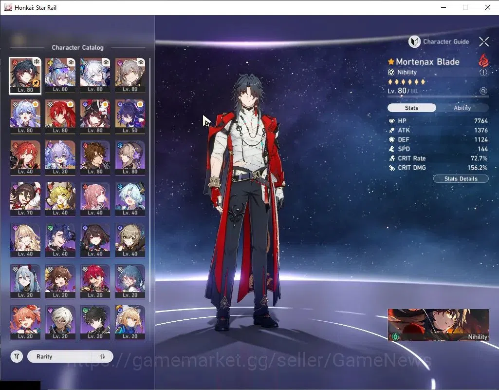 Honkai Star Rail Accounts AMERICA|TL 66|7 Limited|[(Mortenax Blade,SW999,Yao image 4