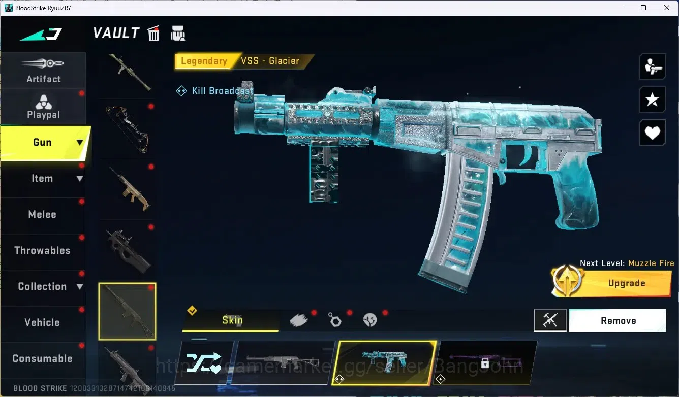 Blood Strike Accounts ASIA | 1 Evo: FAL-Evolved Draco|2 AOT: AK47, FAL | image 12