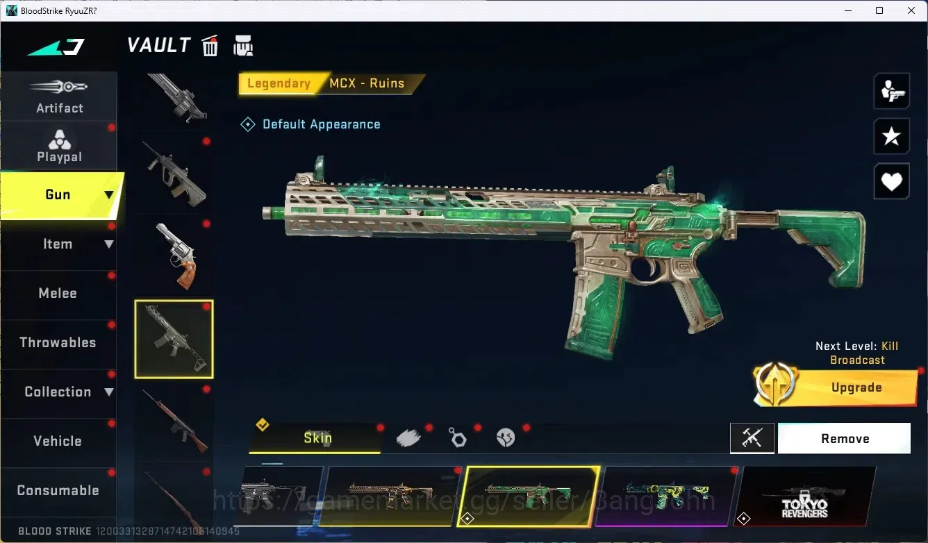 Blood Strike Accounts ASIA | 1 Evo: FAL-Evolved Draco|2 AOT: AK47, FAL | image 13