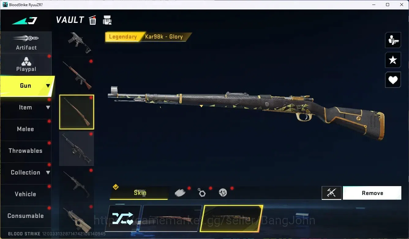 Blood Strike Accounts ASIA | 1 Evo: FAL-Evolved Draco|2 AOT: AK47, FAL | image 14