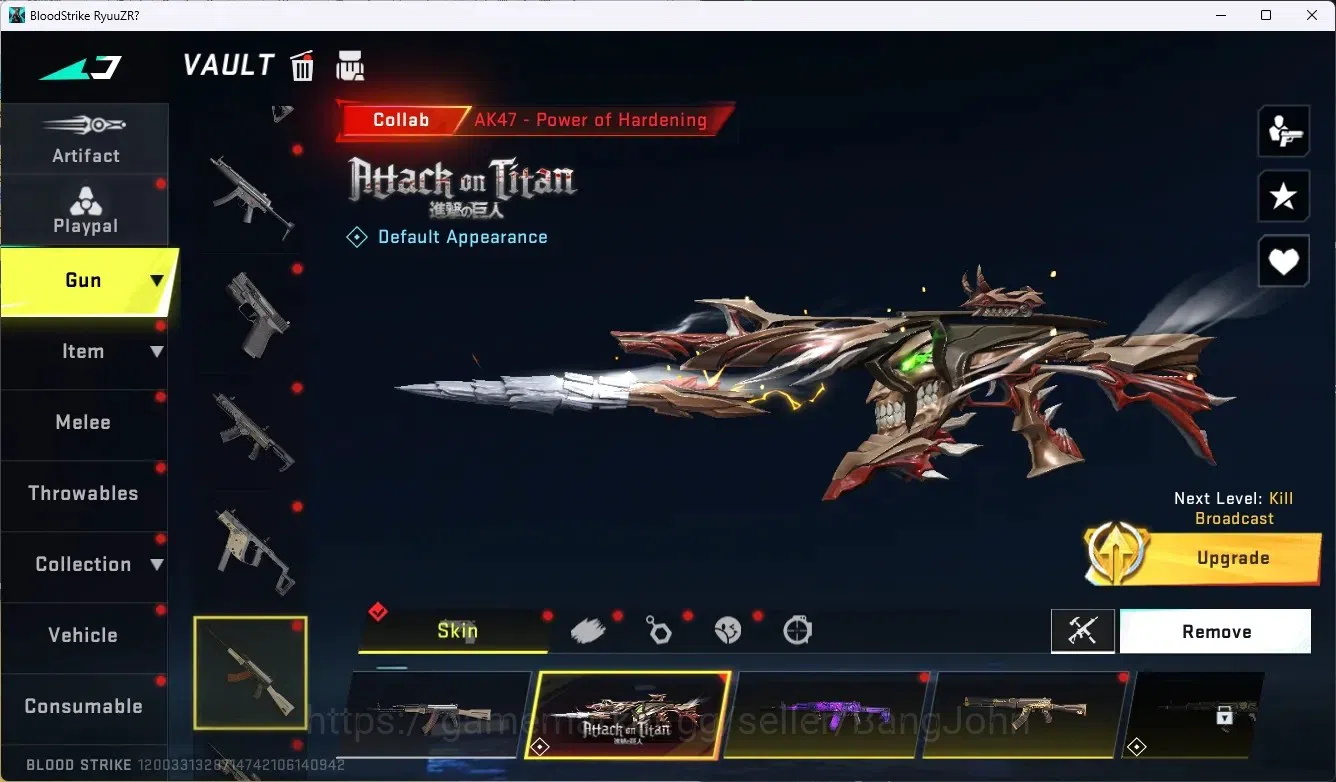 Blood Strike Accounts ASIA | 1 Evo: FAL-Evolved Draco|2 AOT: AK47, FAL | image 2