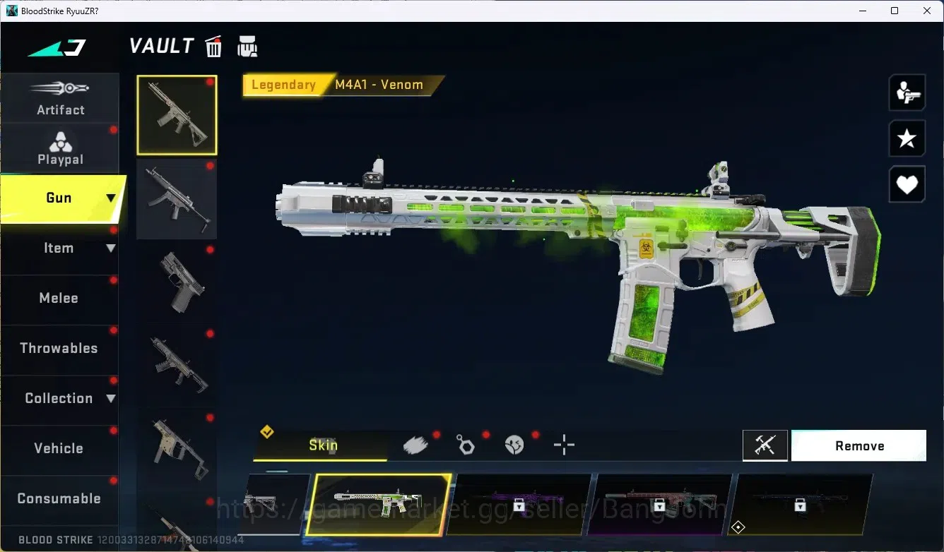 Blood Strike Accounts ASIA | 1 Evo: FAL-Evolved Draco|2 AOT: AK47, FAL | image 5