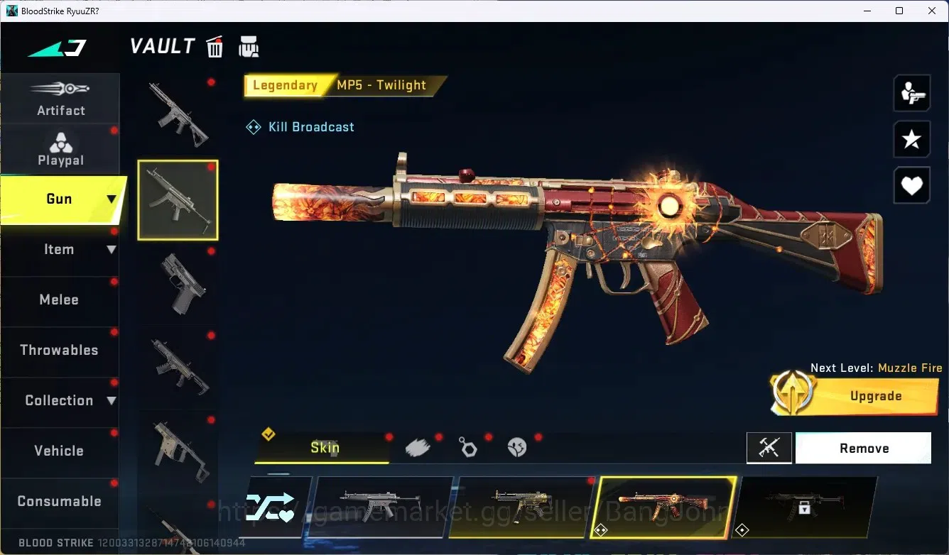 Blood Strike Accounts ASIA | 1 Evo: FAL-Evolved Draco|2 AOT: AK47, FAL | image 6