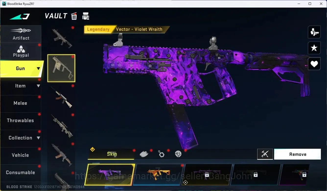 Blood Strike Accounts ASIA | 1 Evo: FAL-Evolved Draco|2 AOT: AK47, FAL | image 7