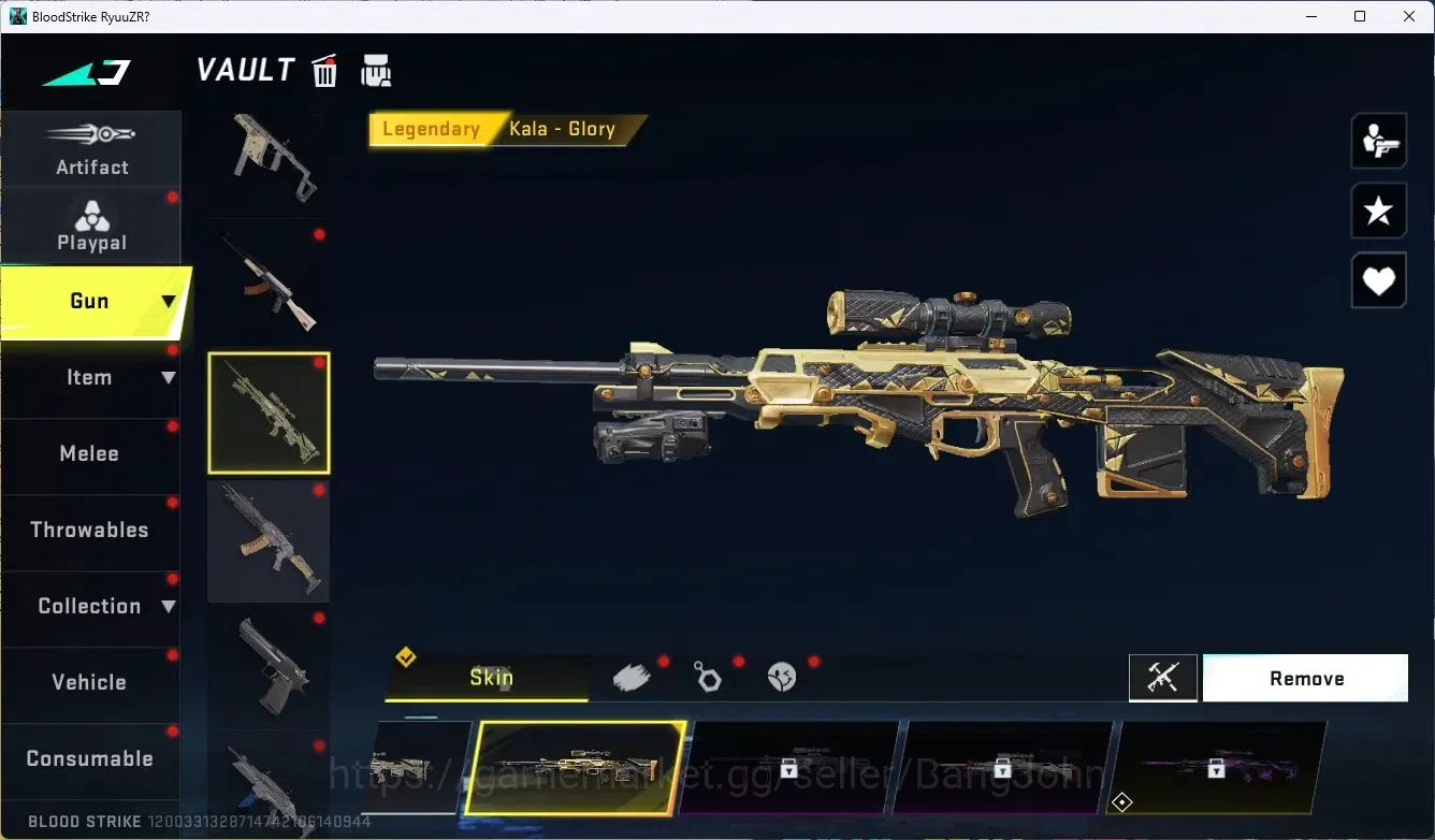 Blood Strike Accounts ASIA | 1 Evo: FAL-Evolved Draco|2 AOT: AK47, FAL | image 8