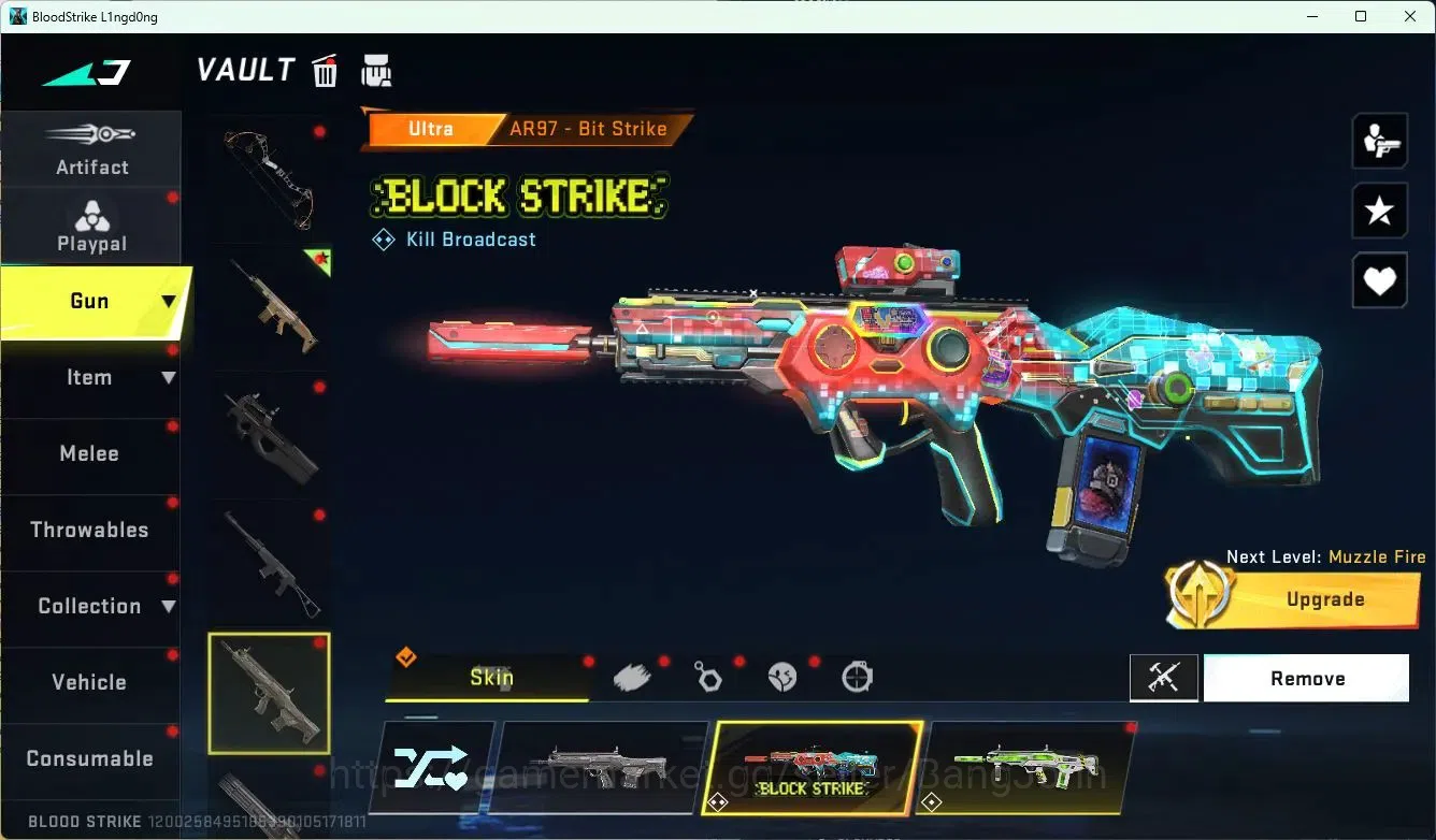 Blood Strike Accounts ASIA | 4 ULTRA STRIKER: RAN, EMMA, NACHO, KRAKEN | image 9