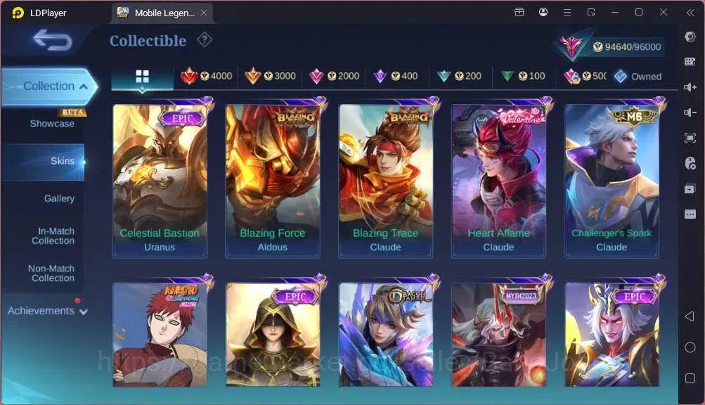 Mobile Legends: Bang Bang Accounts GLOBAL Hero 131 Skin 388|Aspirants Fanny+Layla|Sta image 12
