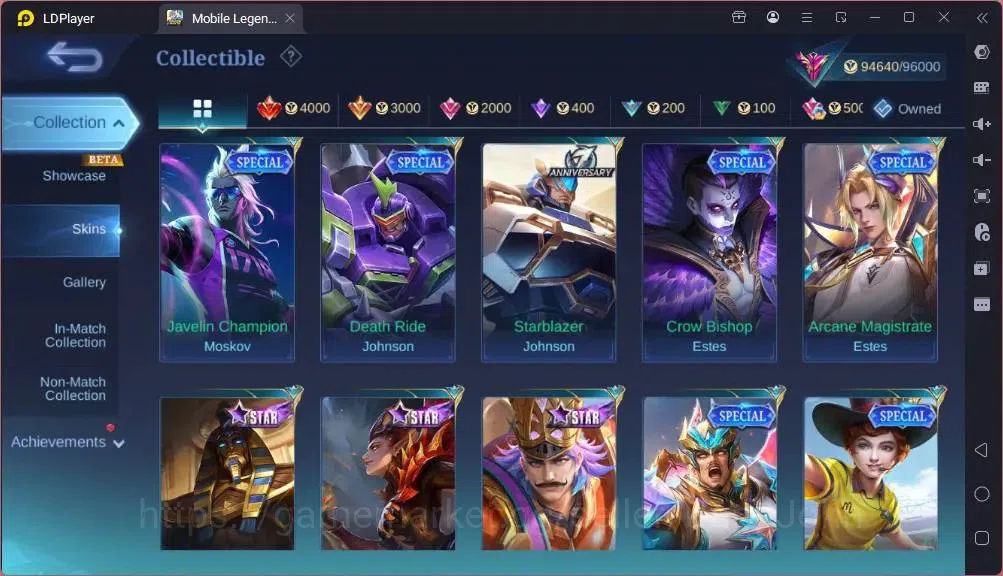 Mobile Legends: Bang Bang Accounts GLOBAL Hero 131 Skin 388|Aspirants Fanny+Layla|Sta image 17
